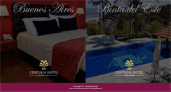 Desktop Screenshot of hotelcenturia.com